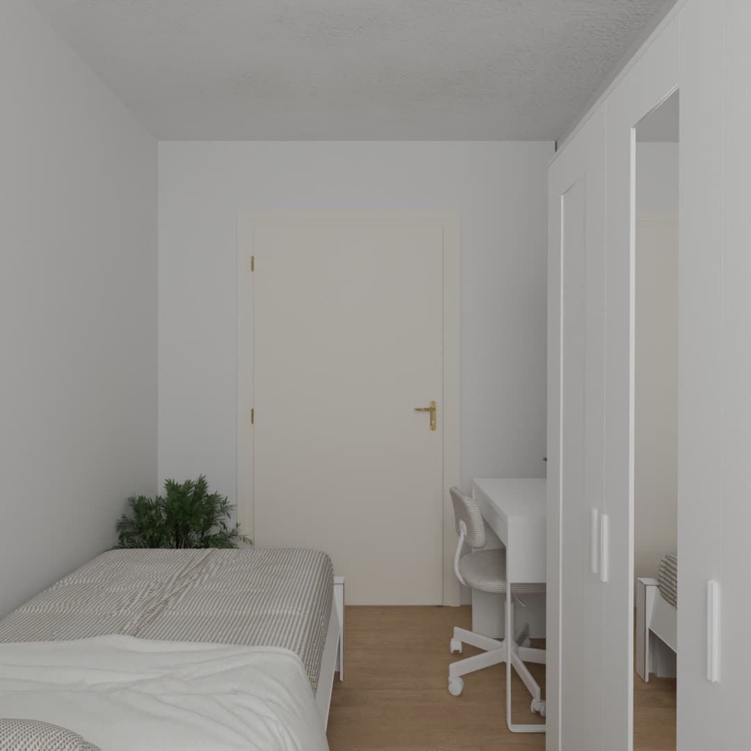 room in apartment