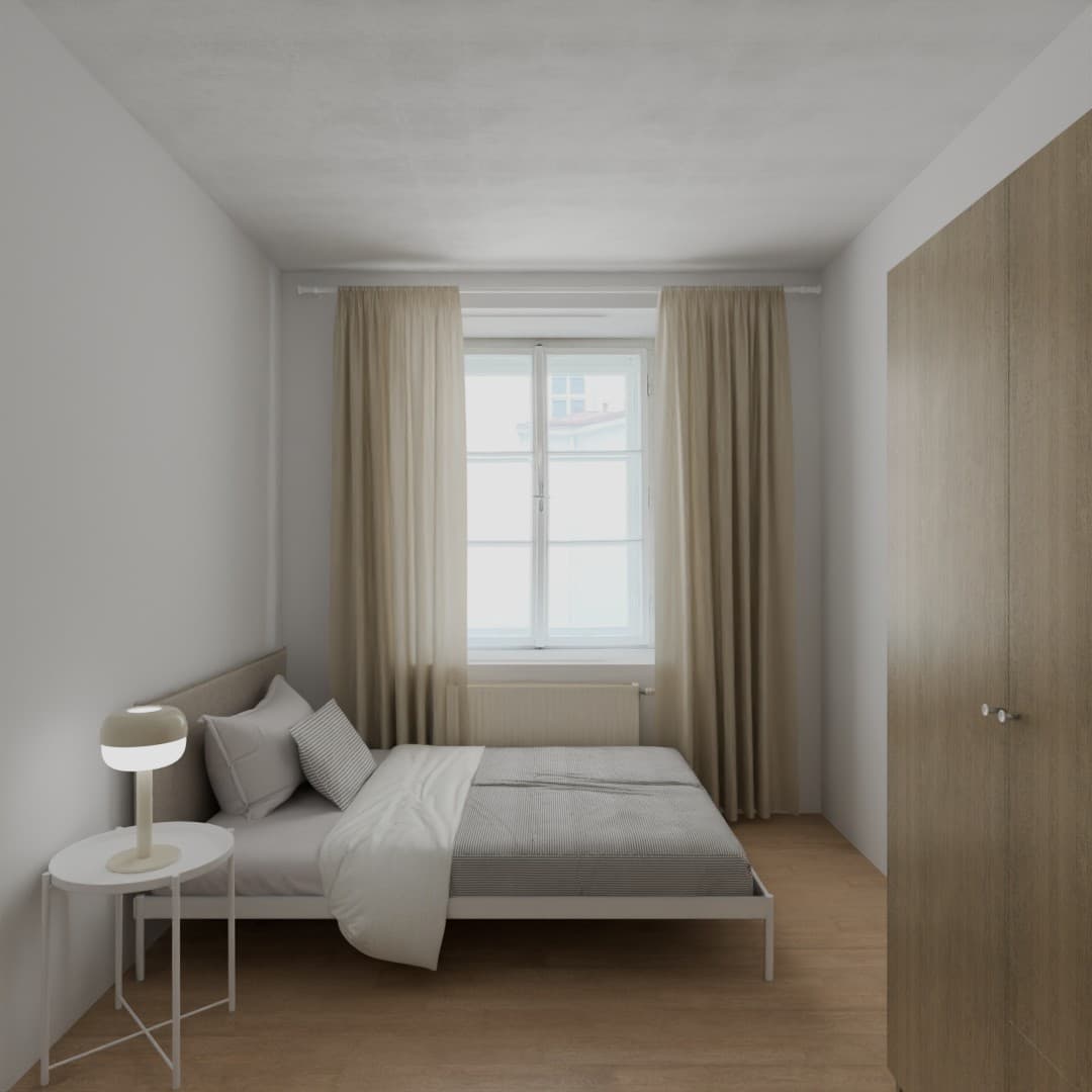 room in apartment