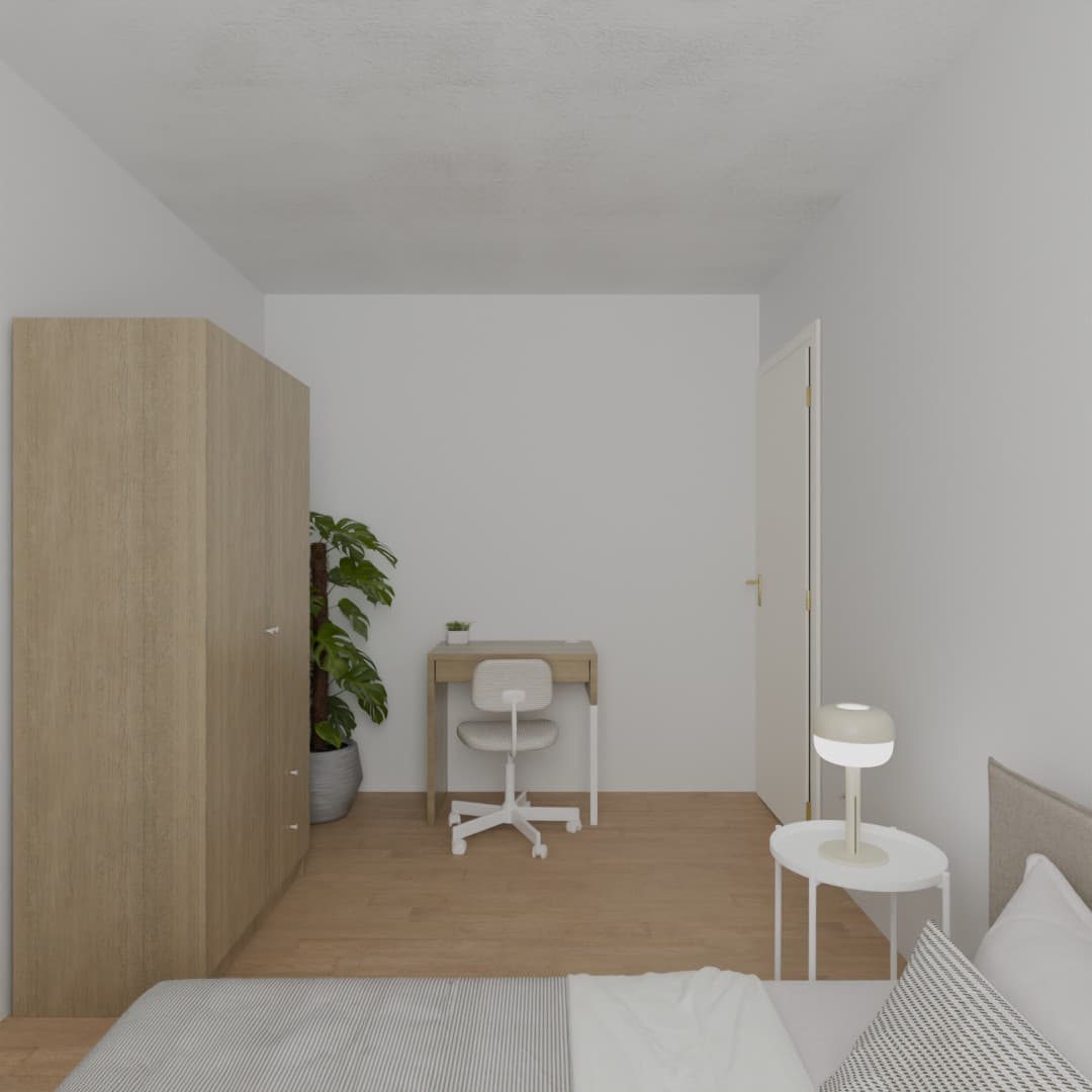 room in apartment