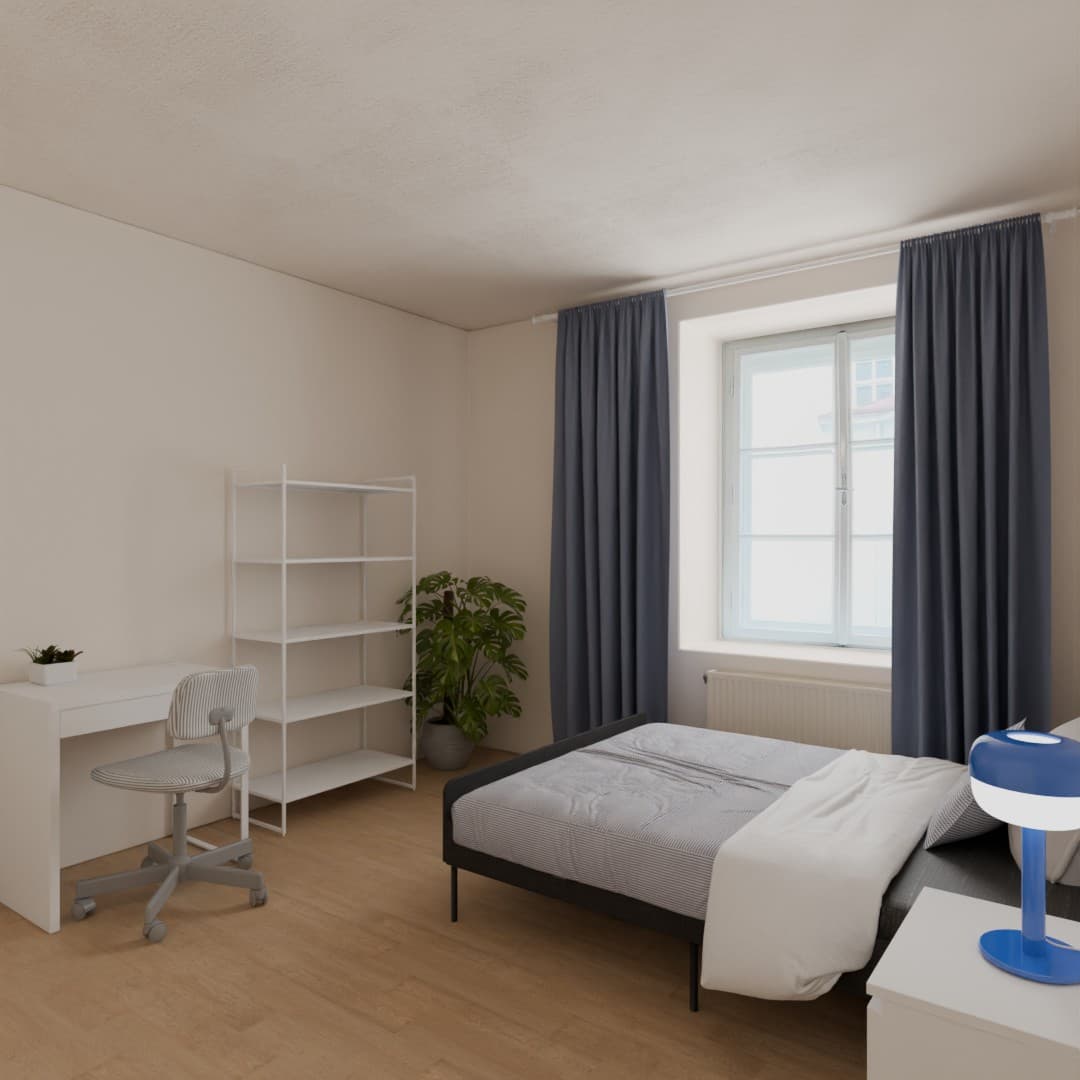 room in apartment