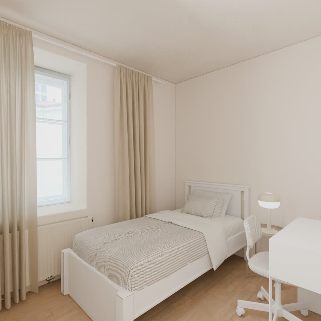room in apartment