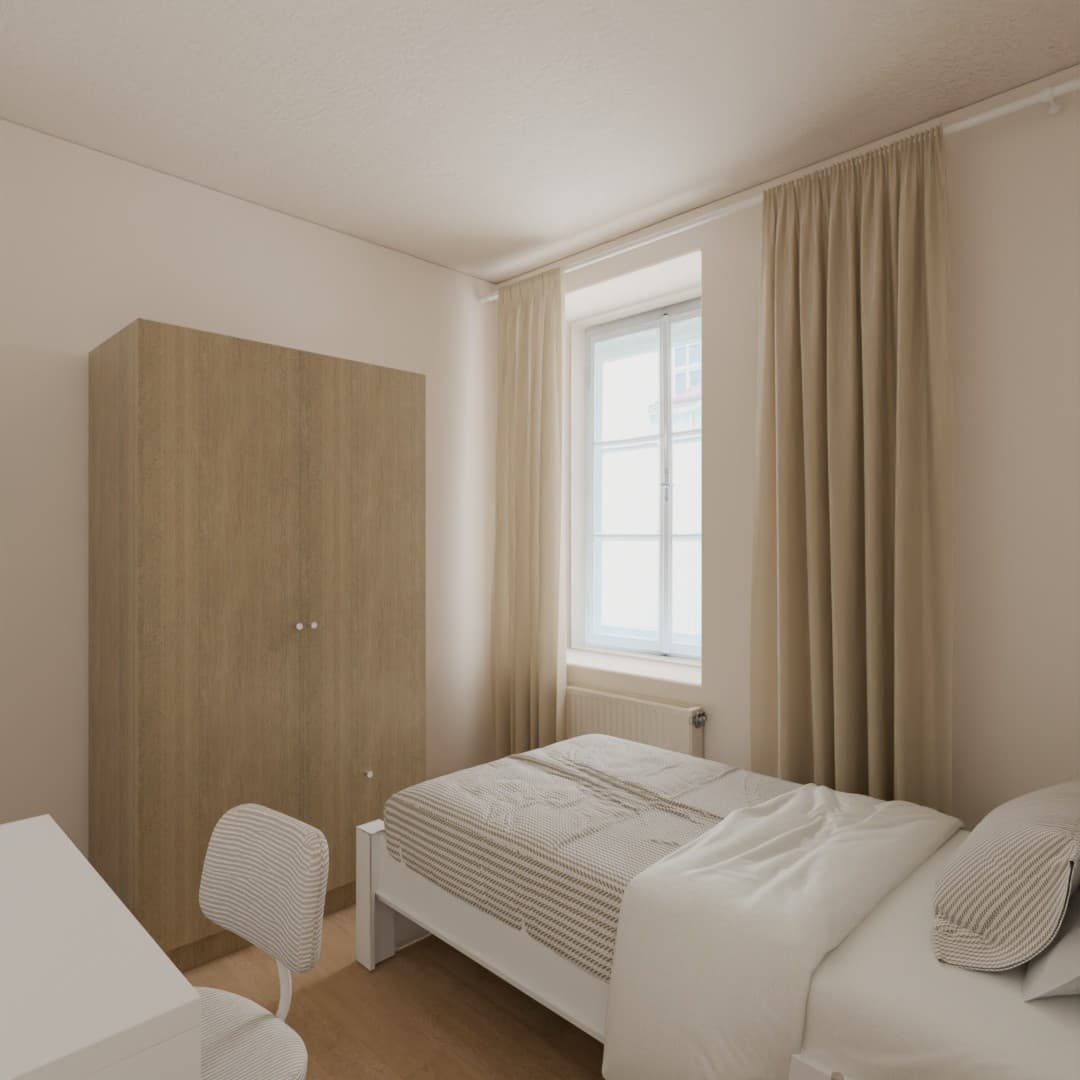 room in apartment