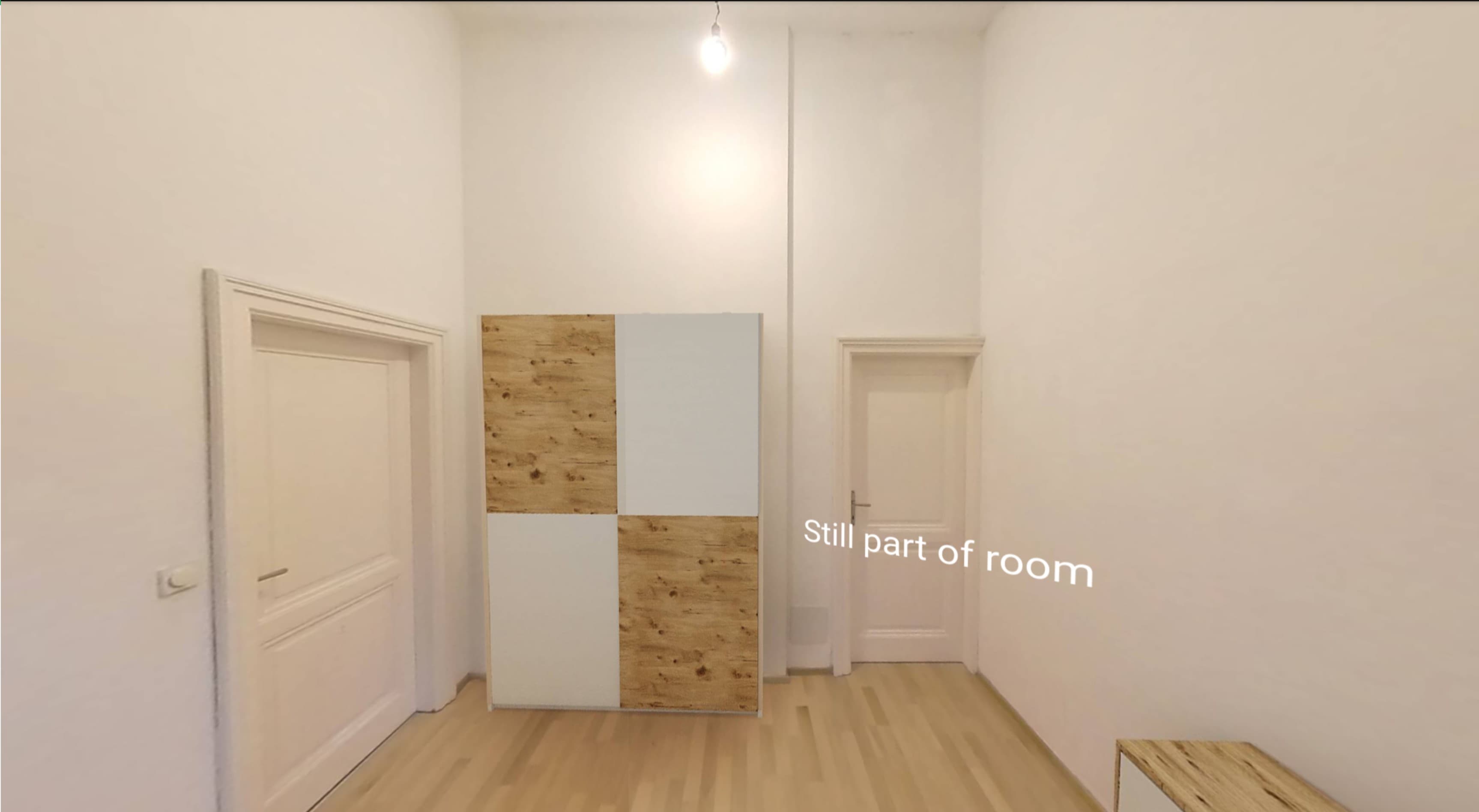 room in apartment