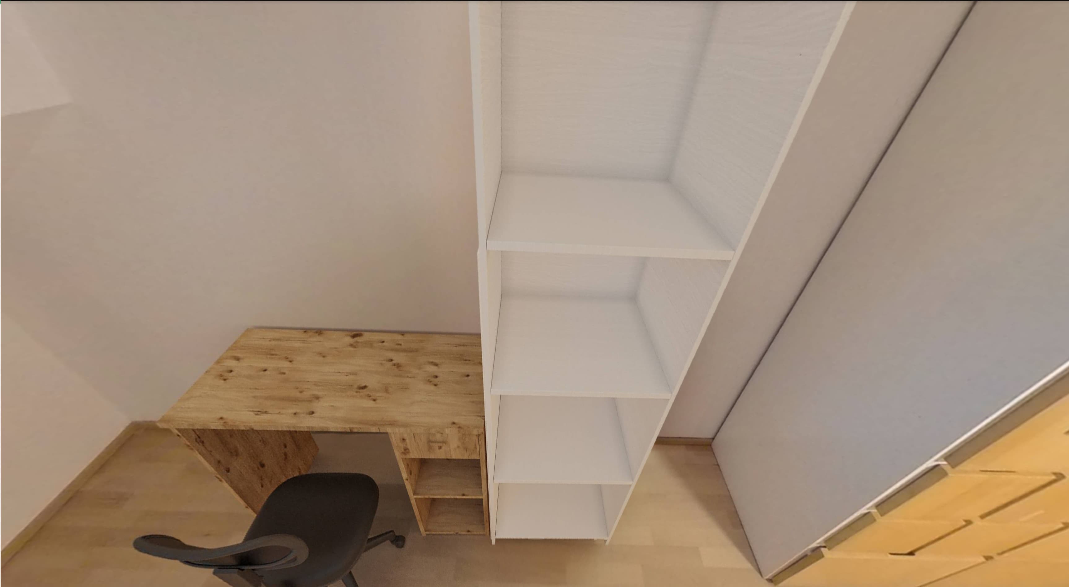 room in apartment