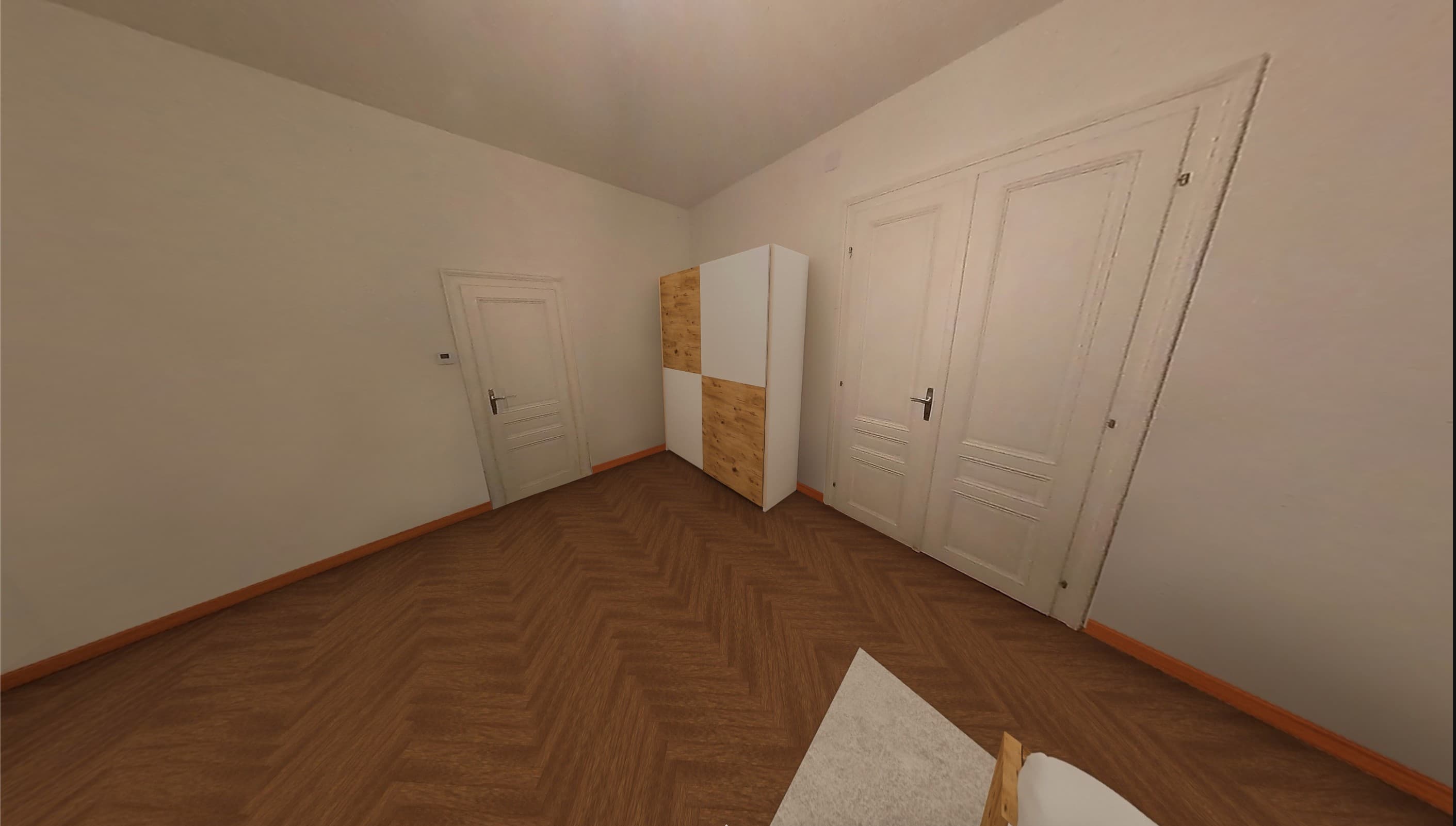 room in apartment