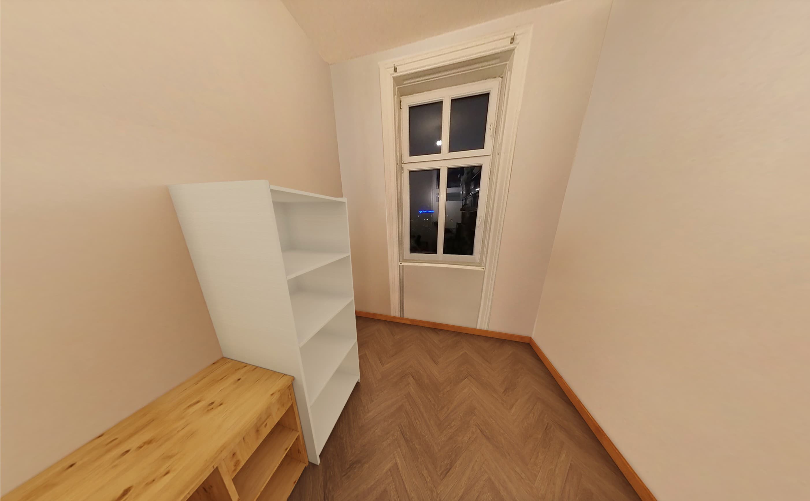 room in apartment