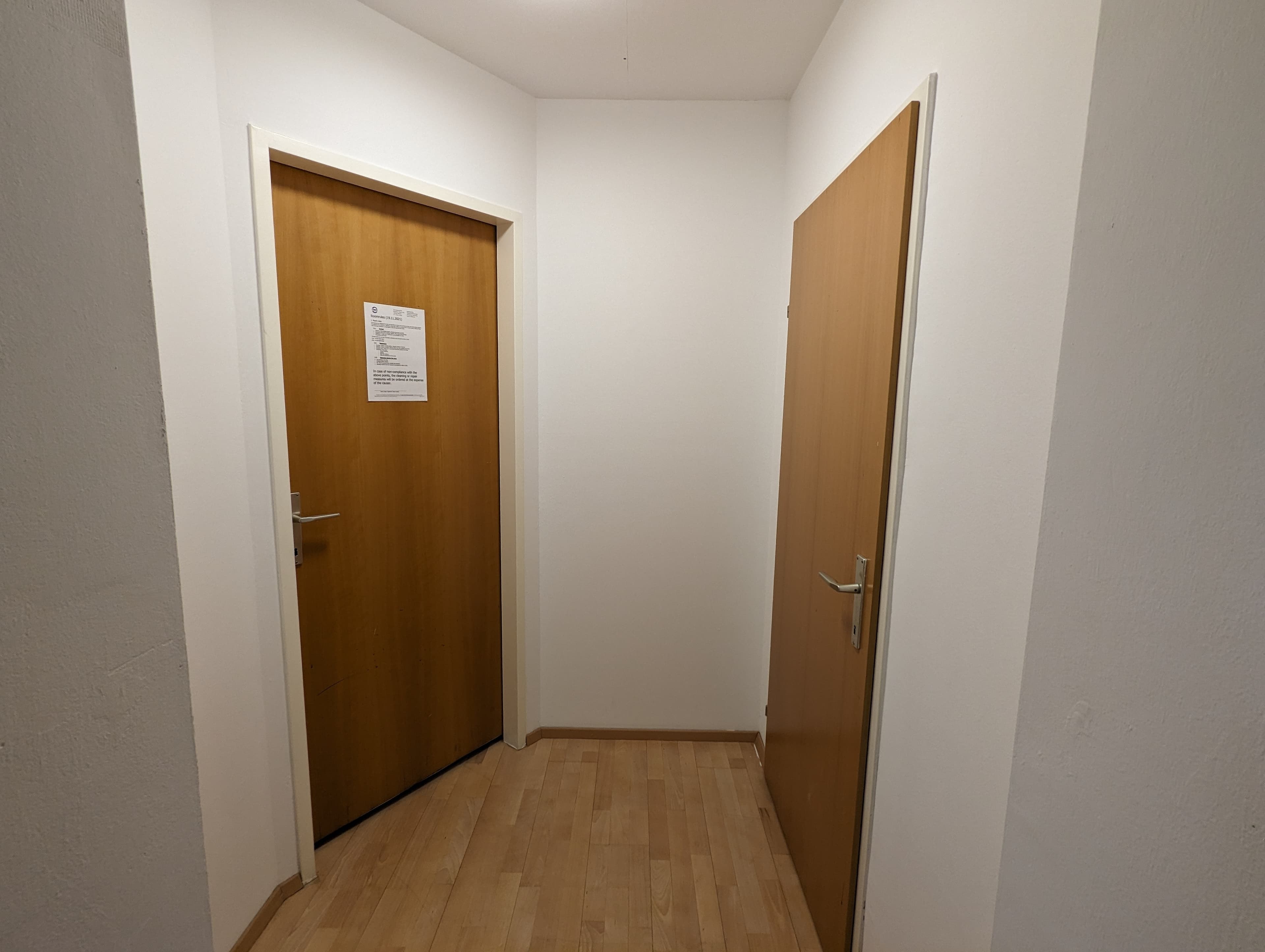 room in apartment
