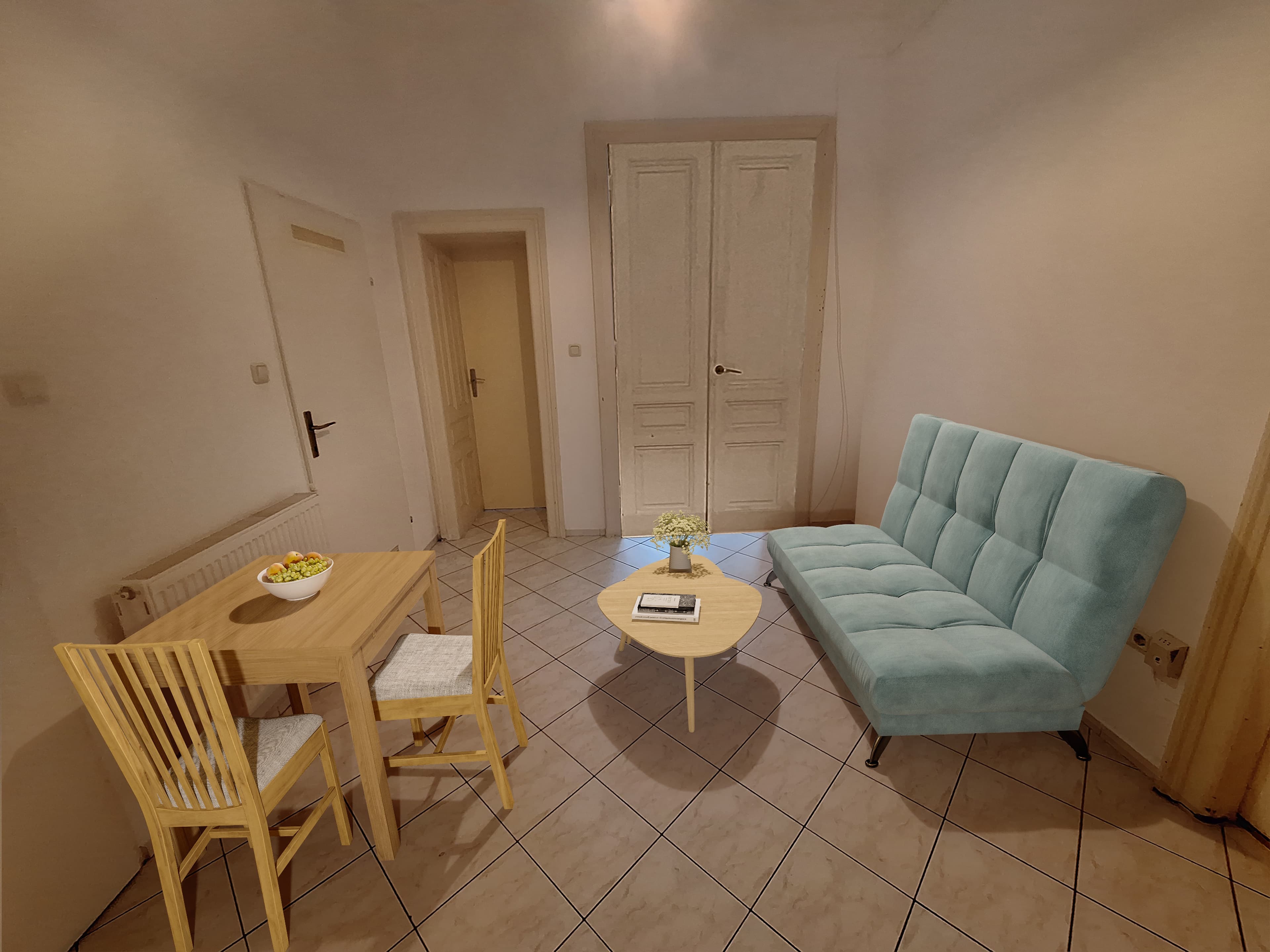 room in apartment