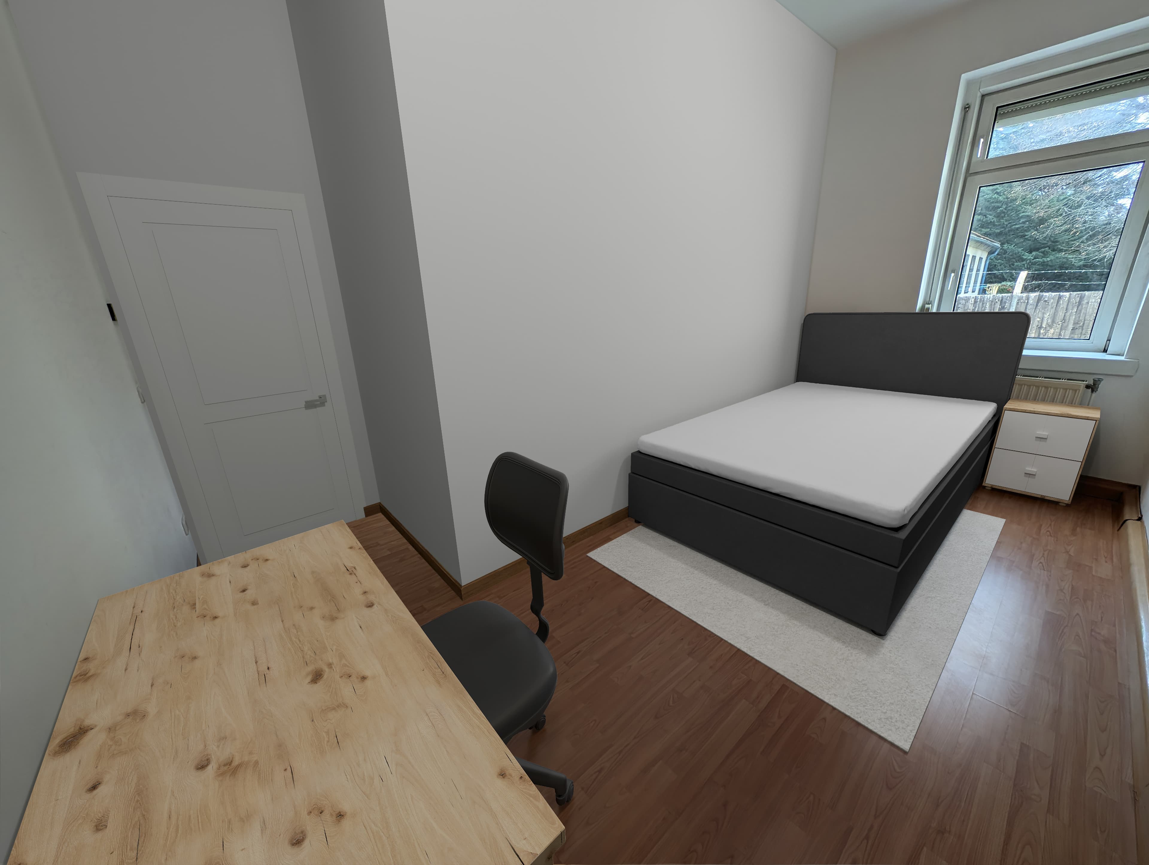 room in apartment