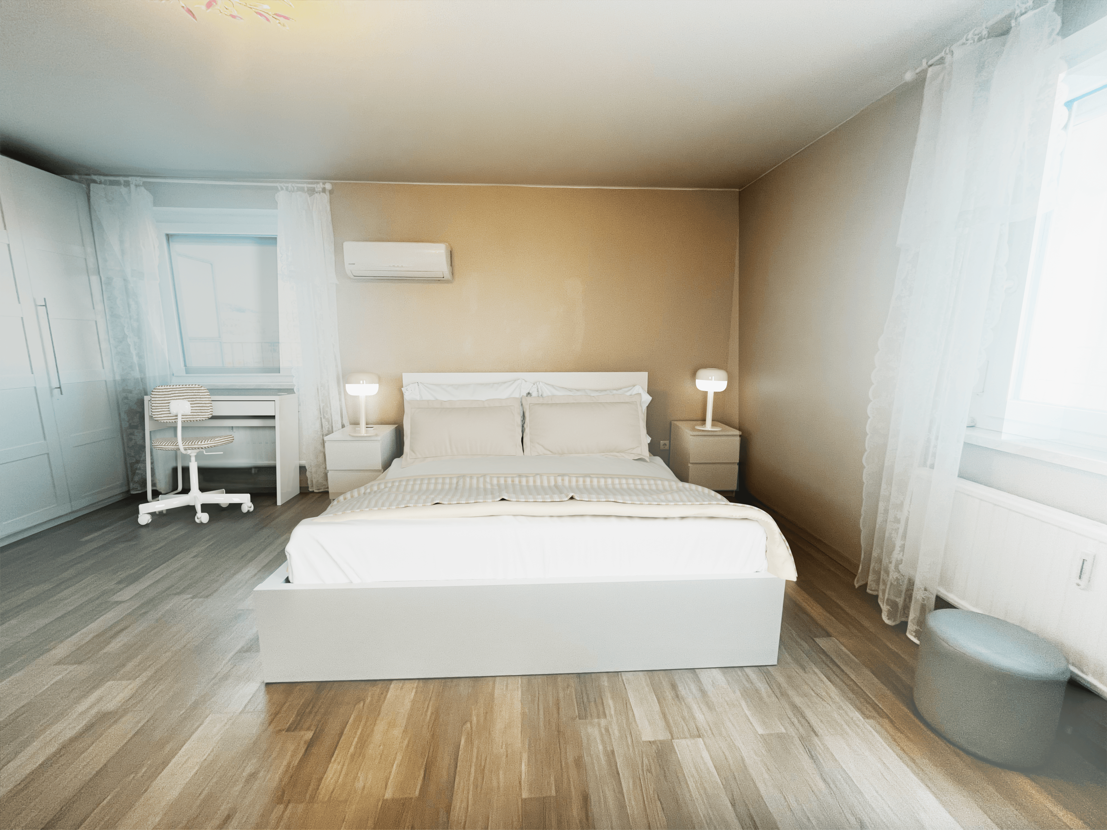 room in apartment