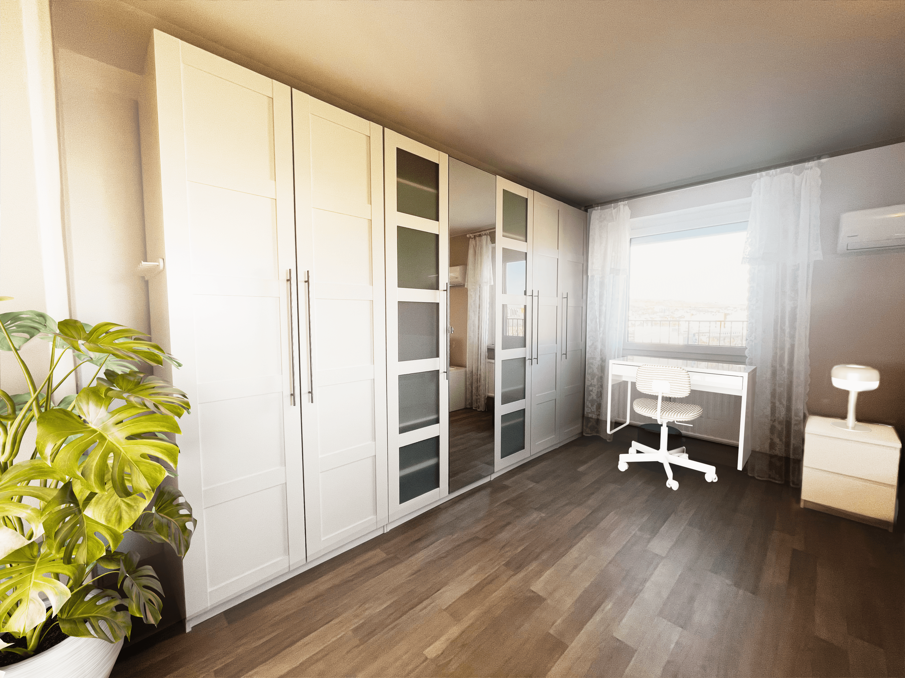 room in apartment