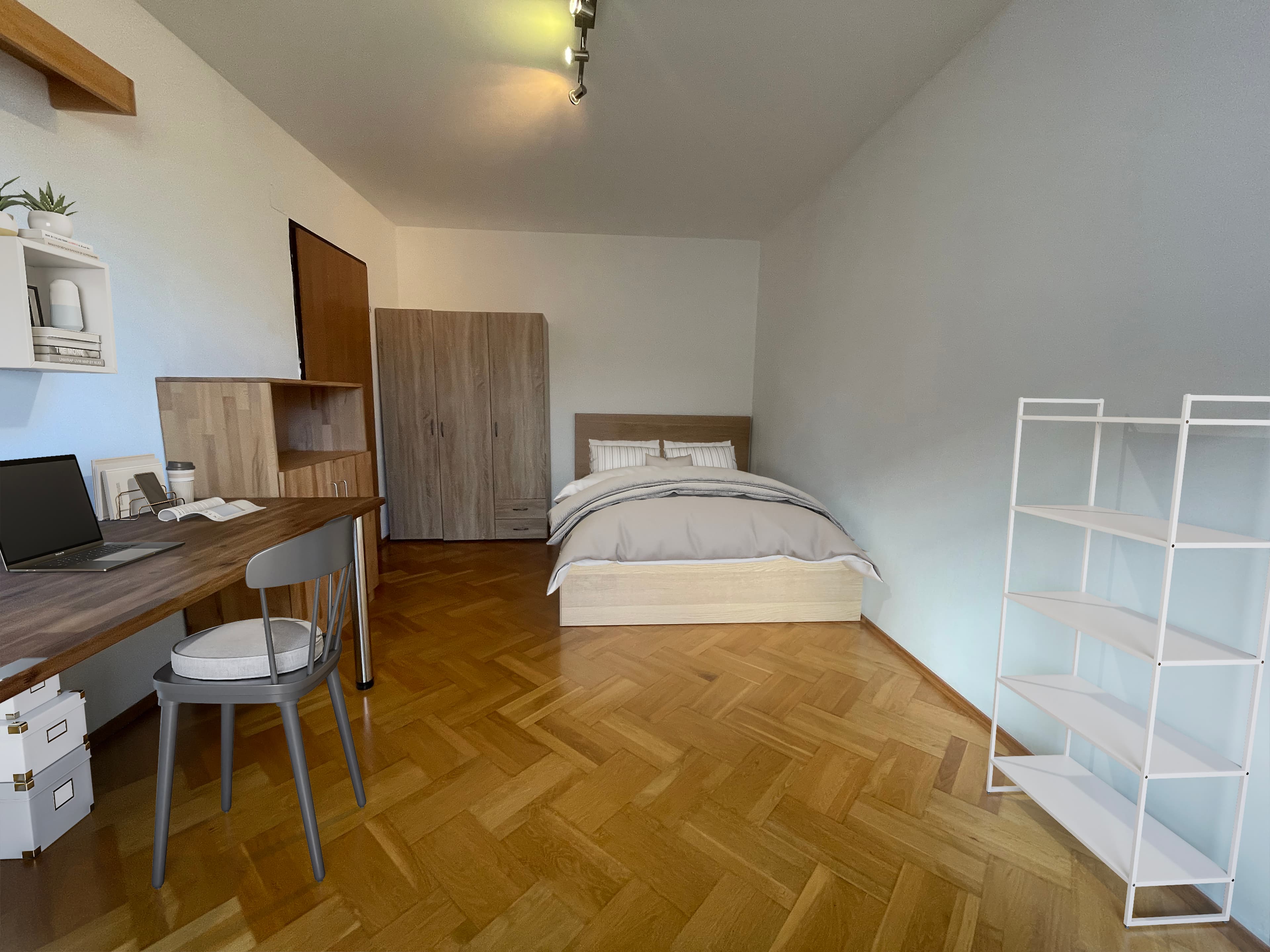 room in apartment