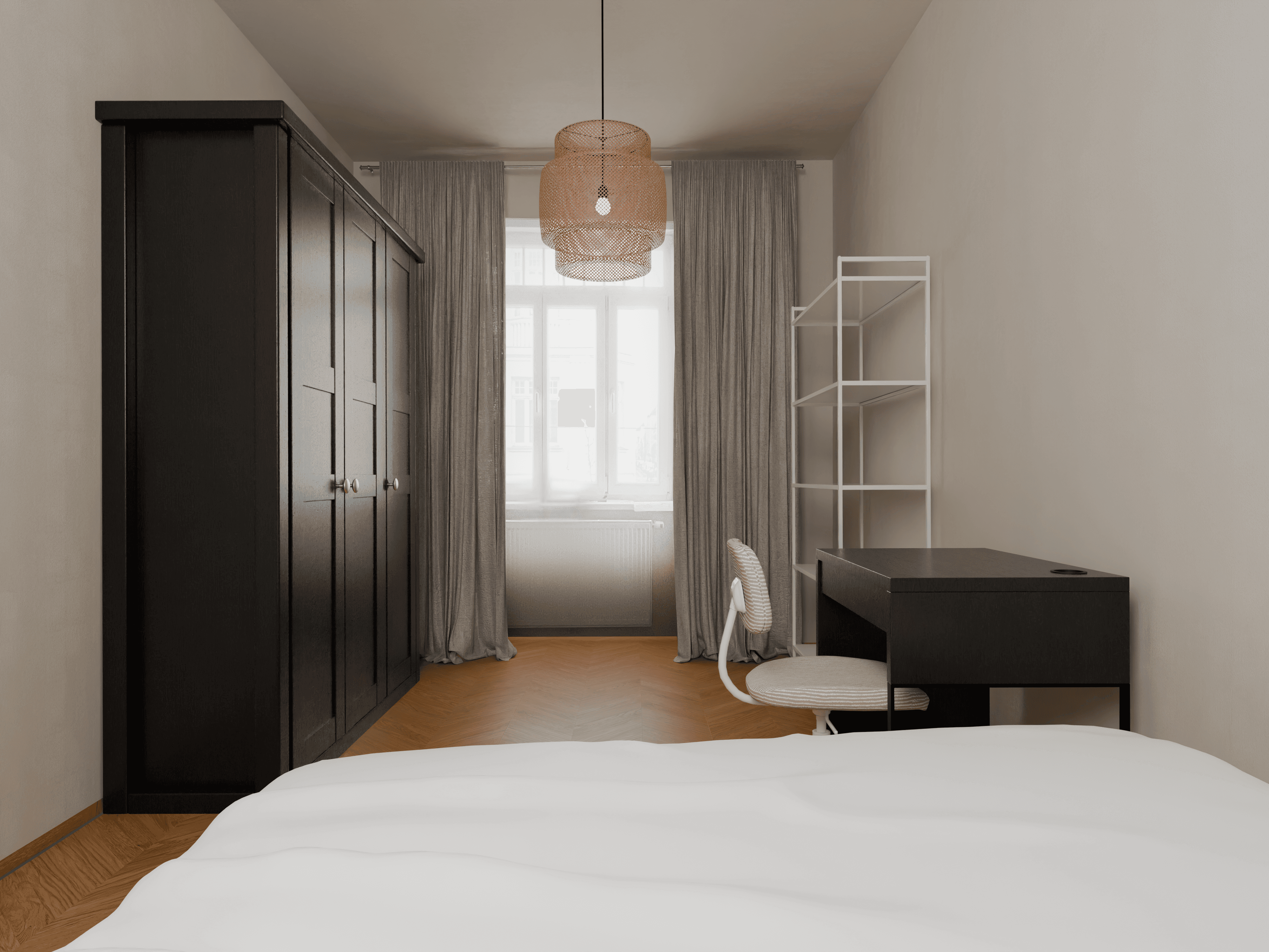 room in apartment