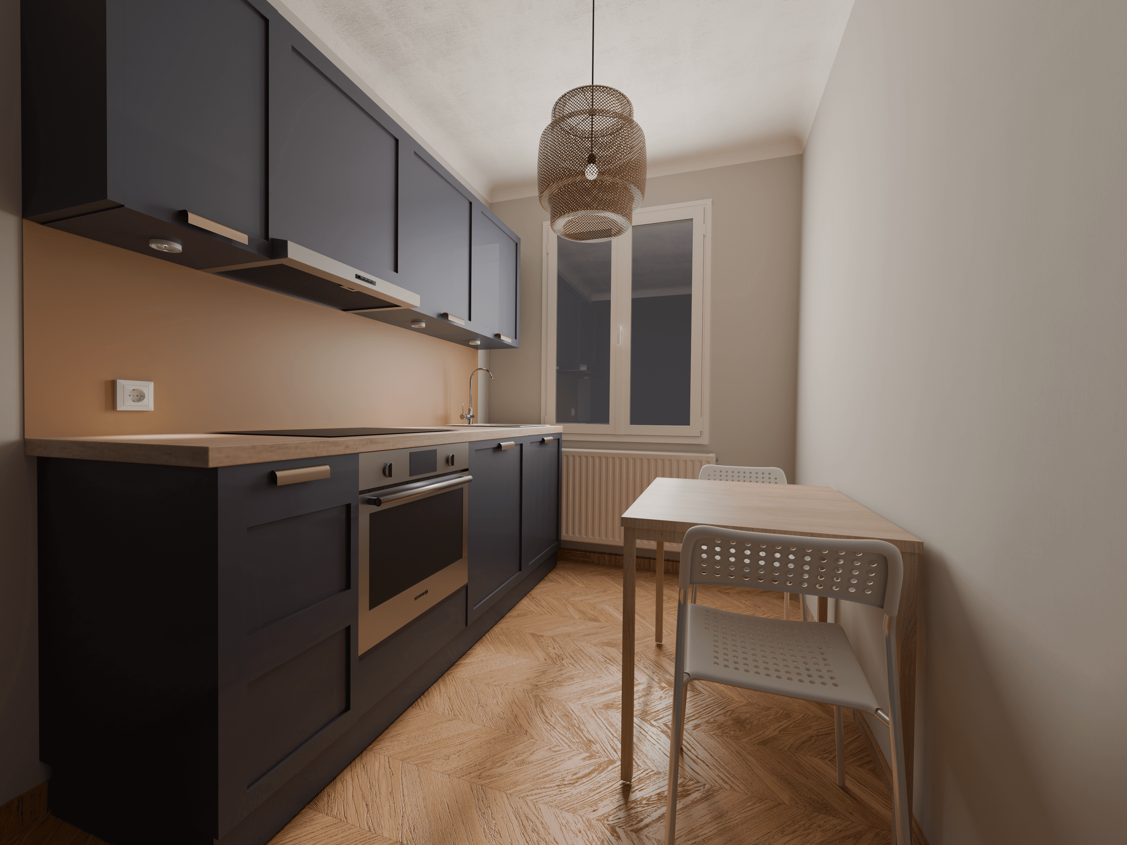 room in apartment