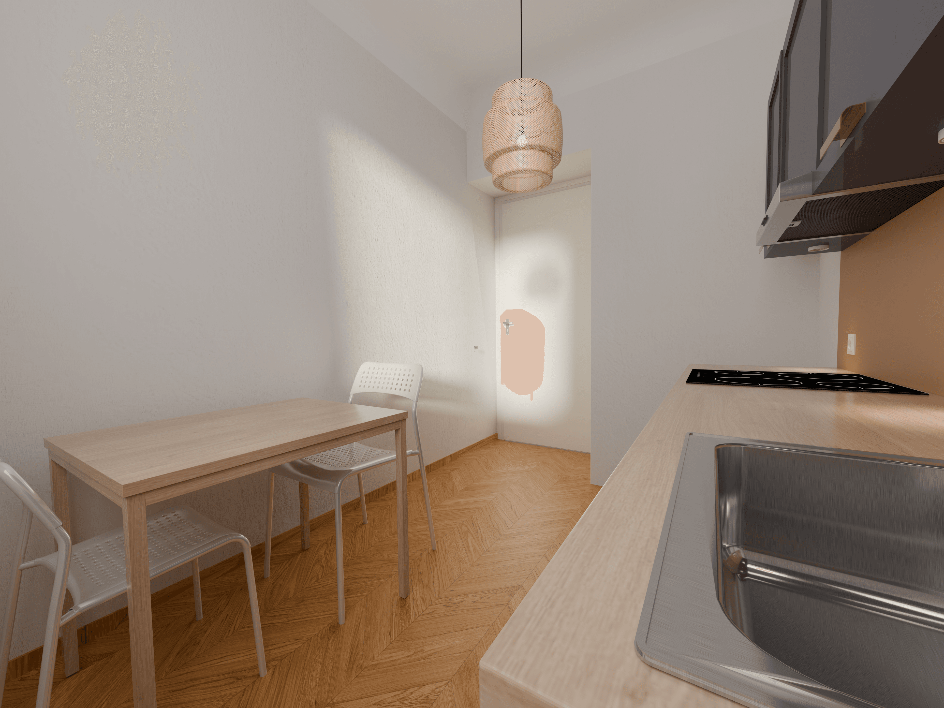 room in apartment