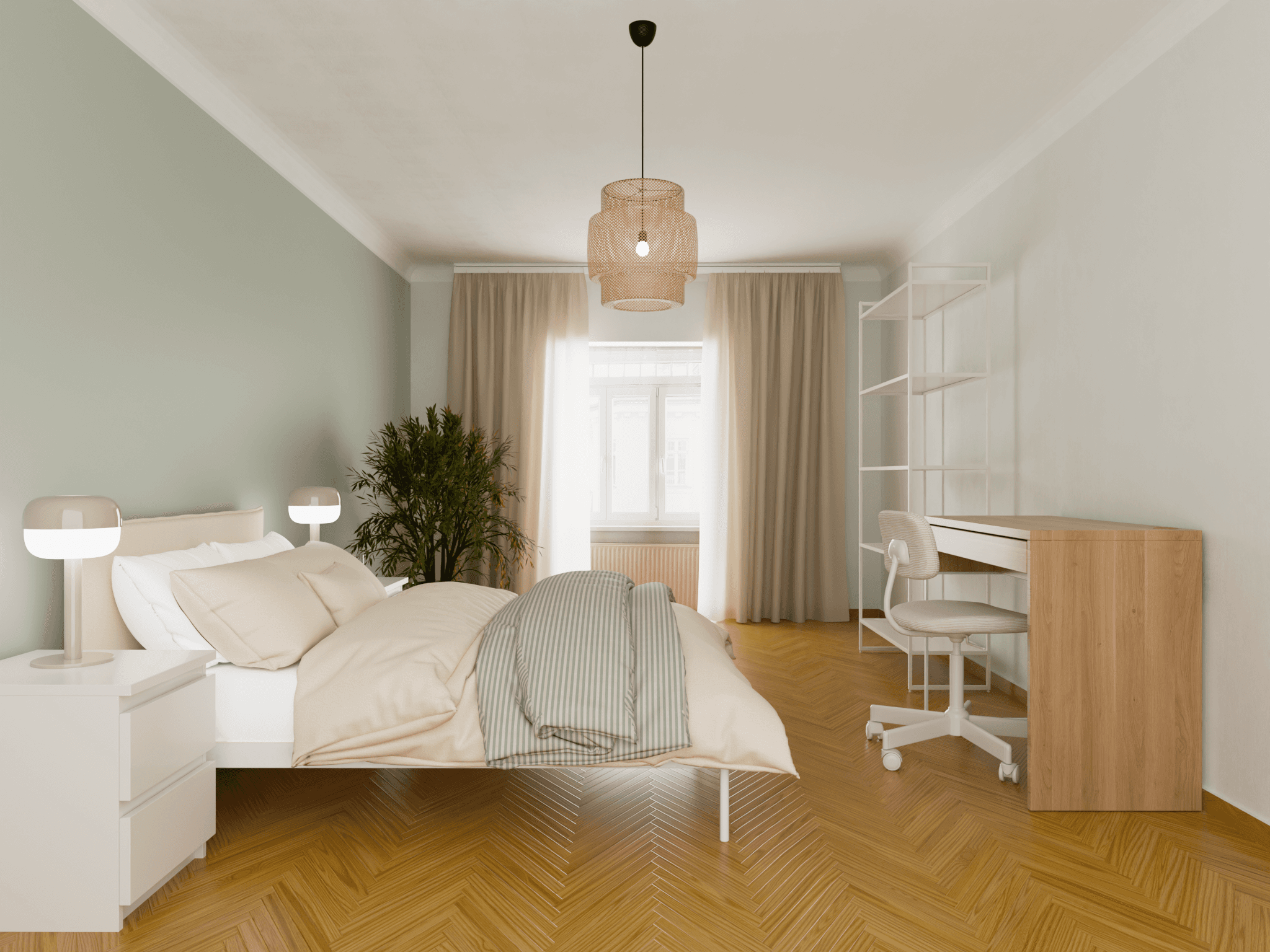 room in apartment