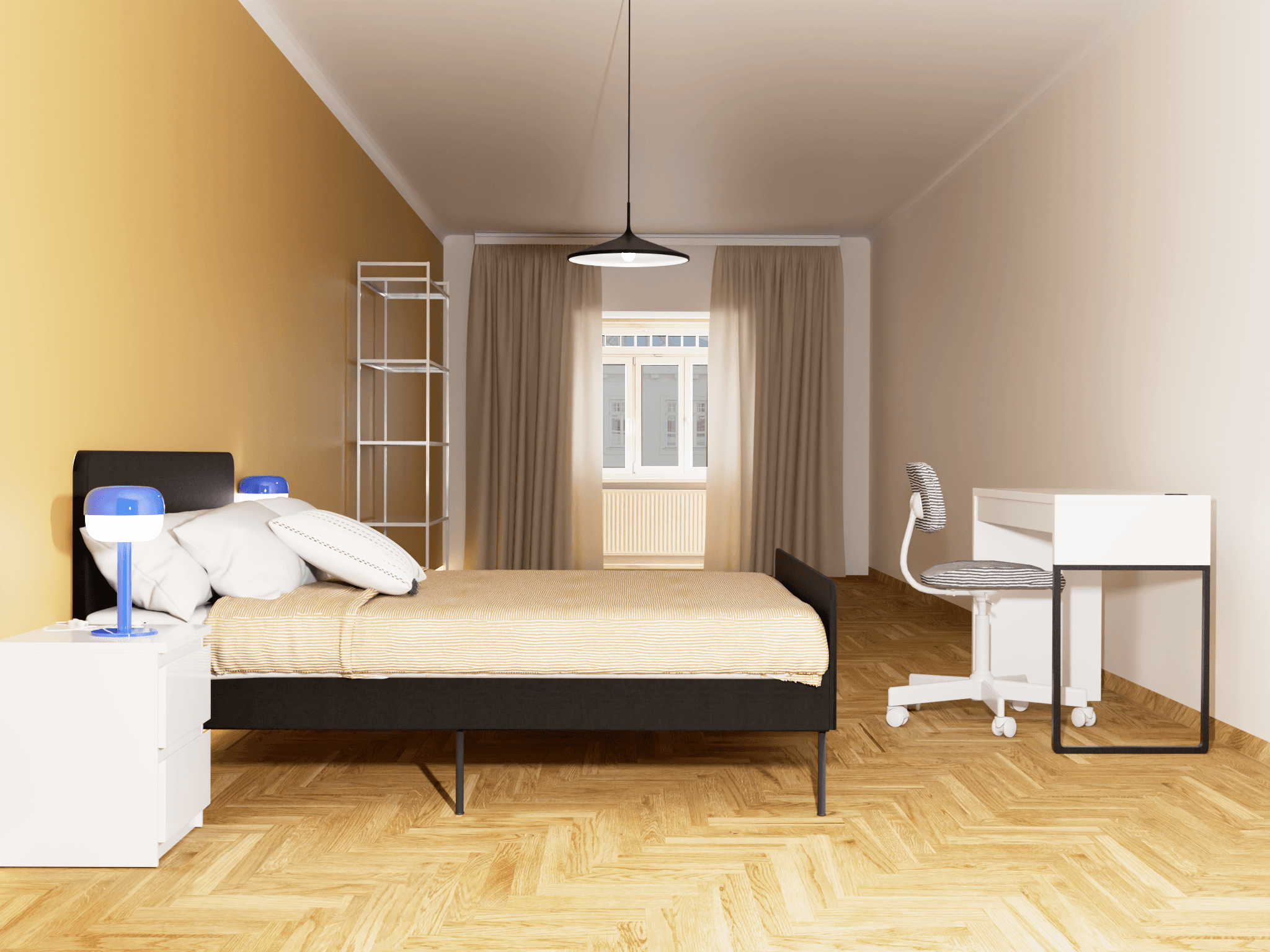 room in apartment