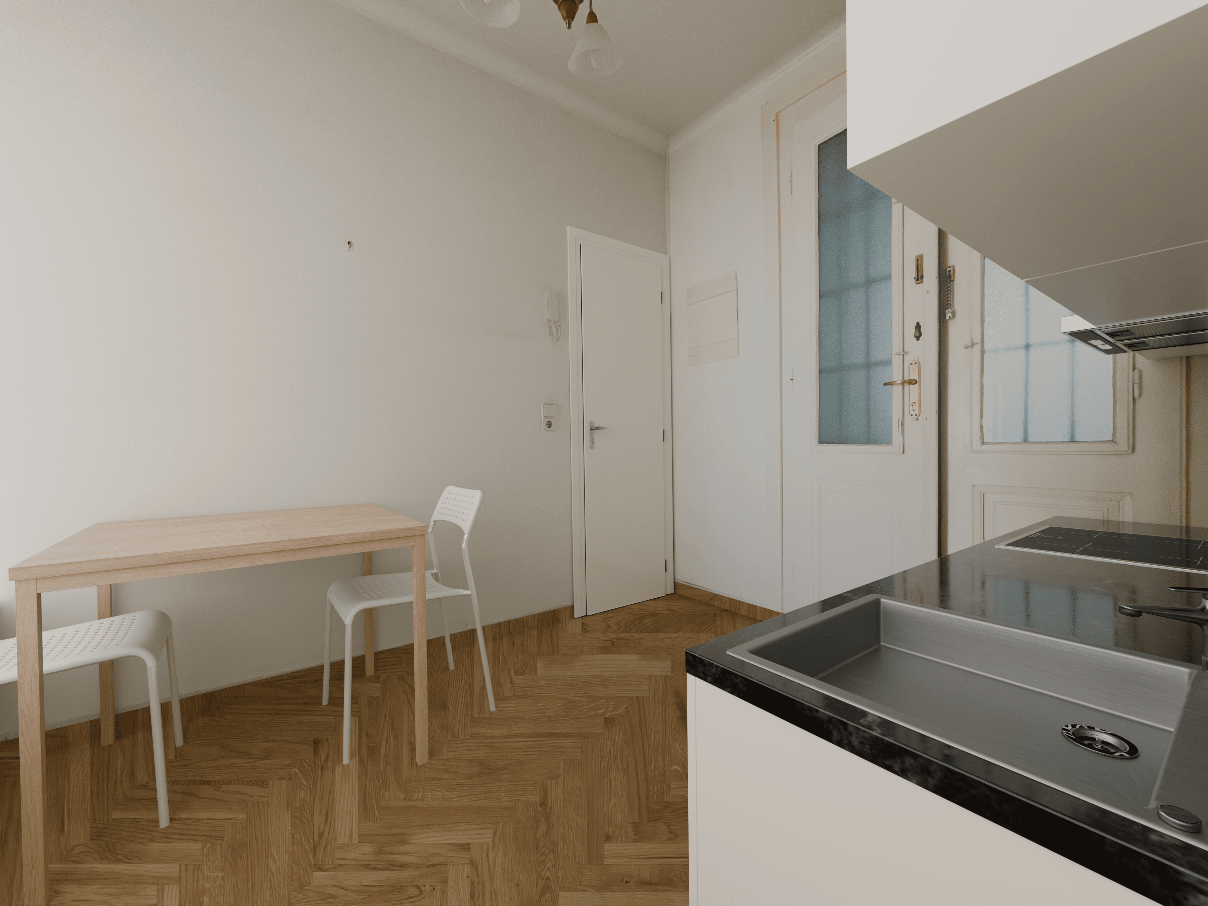room in apartment