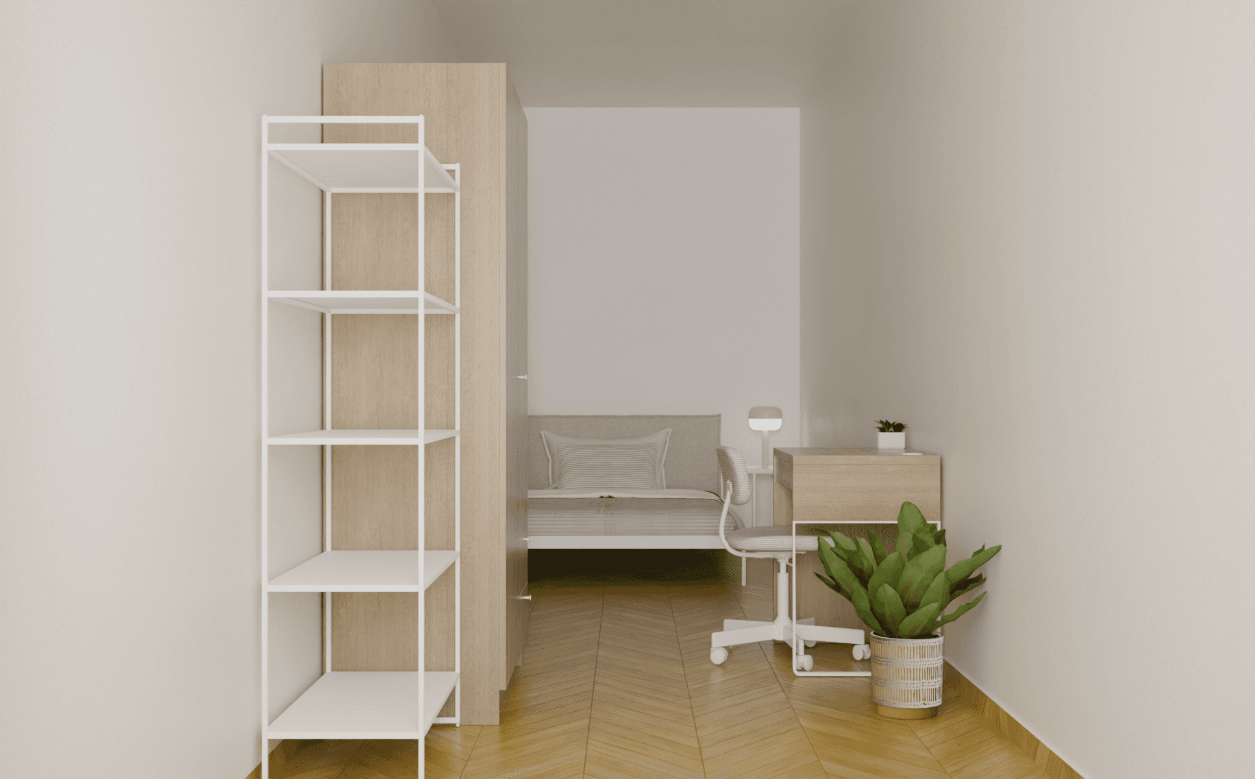 room in apartment