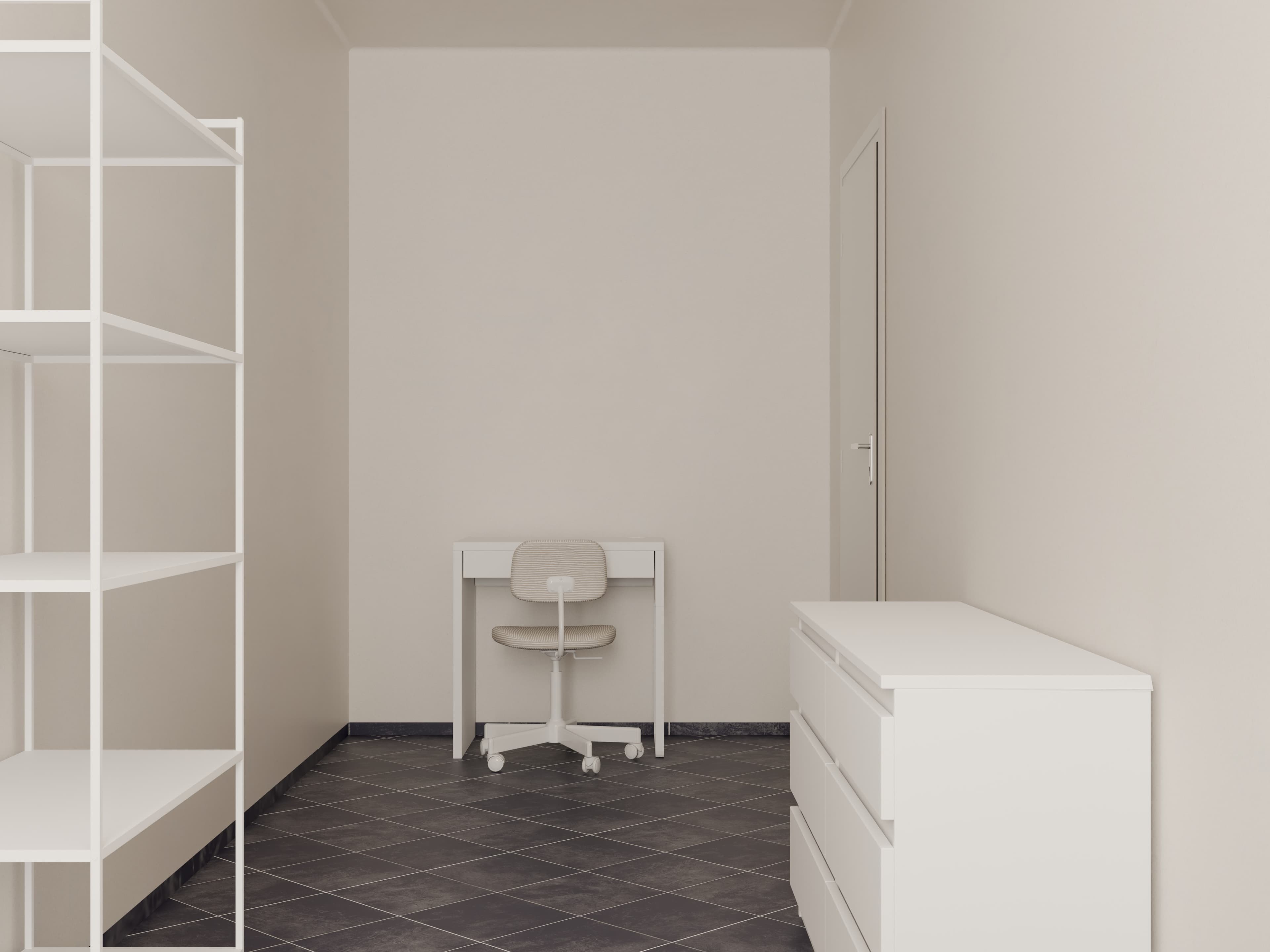 room in apartment