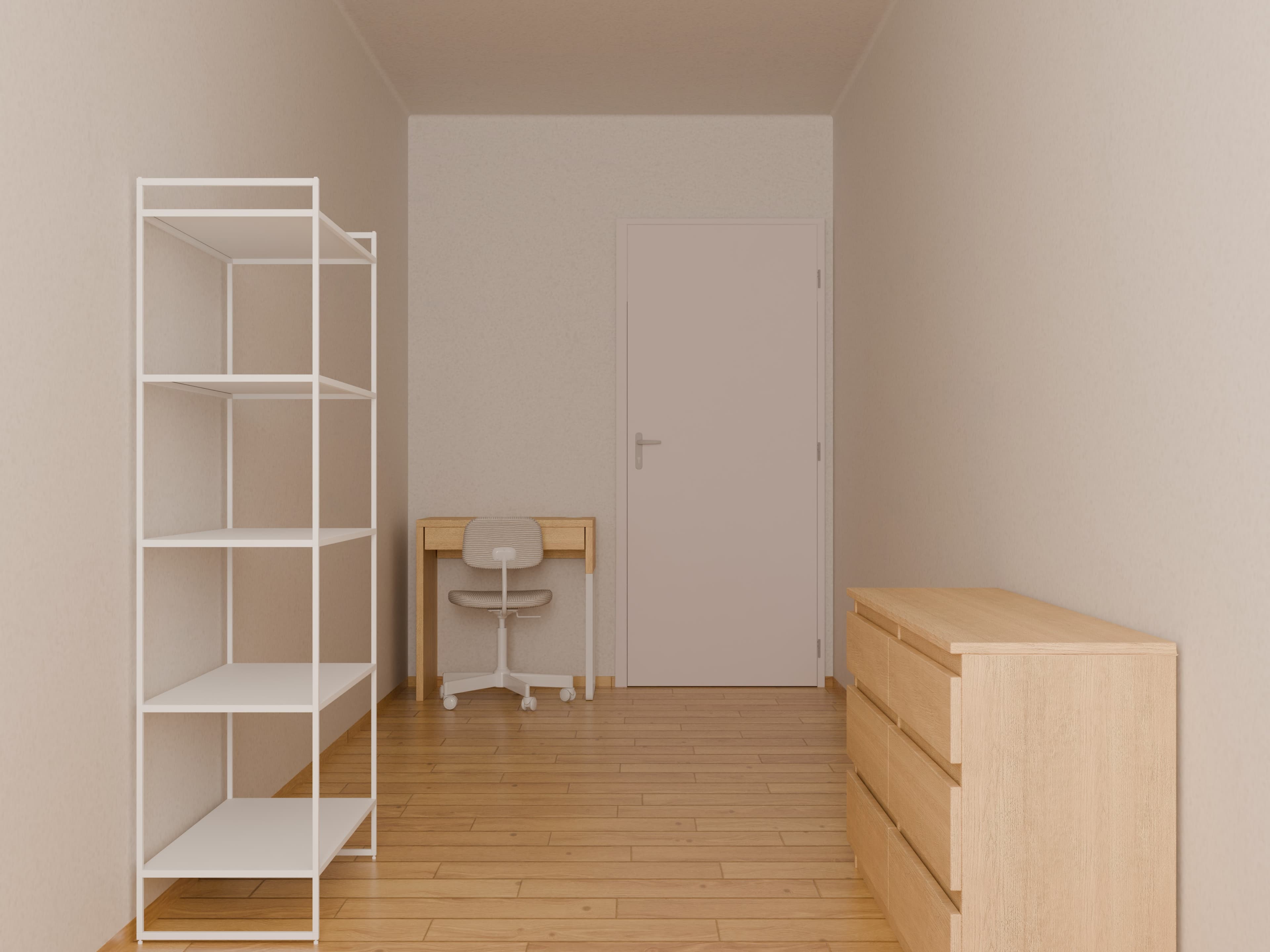 room in apartment