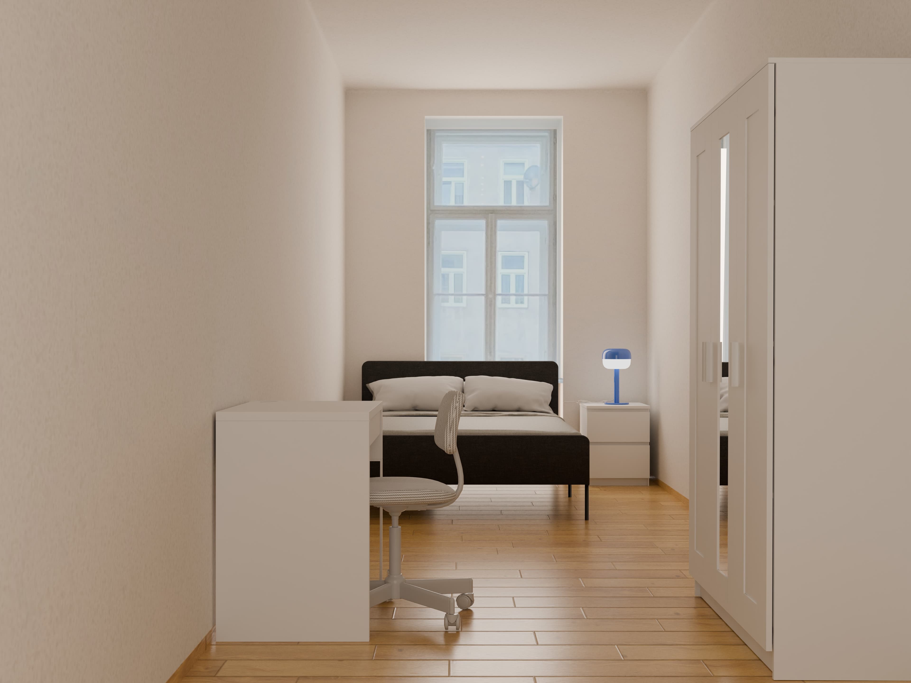 room in apartment