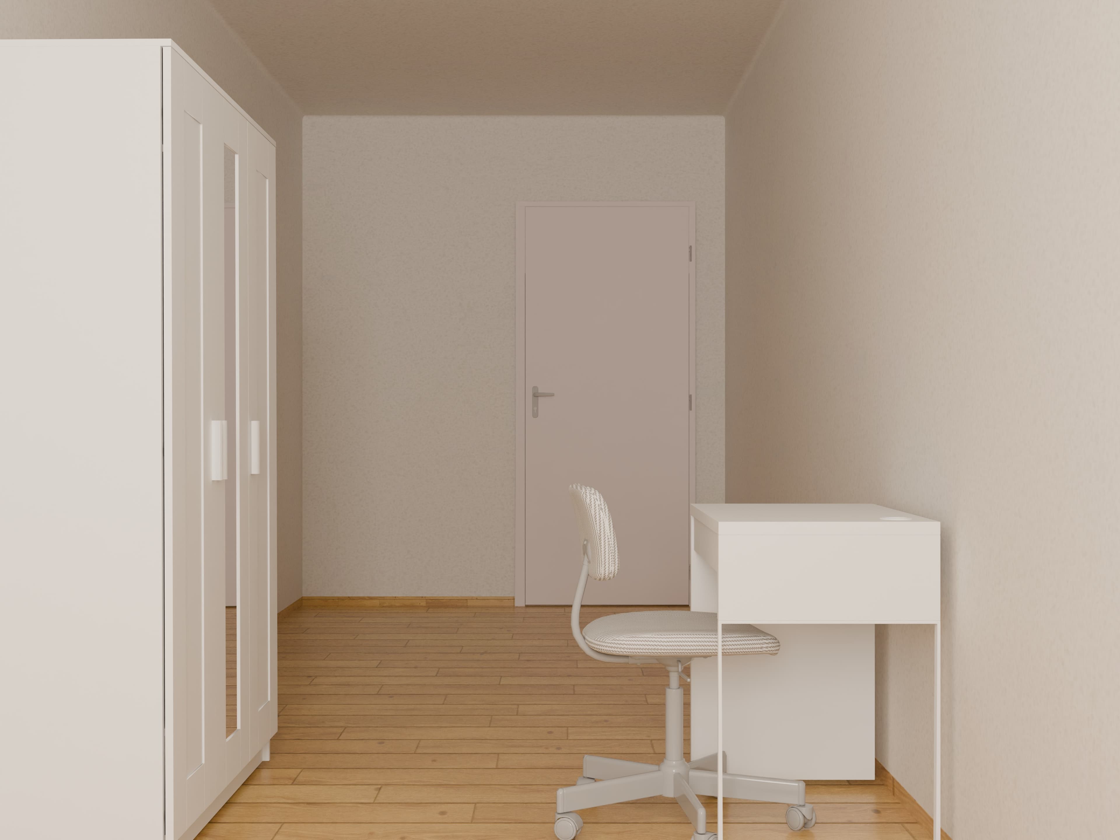 room in apartment