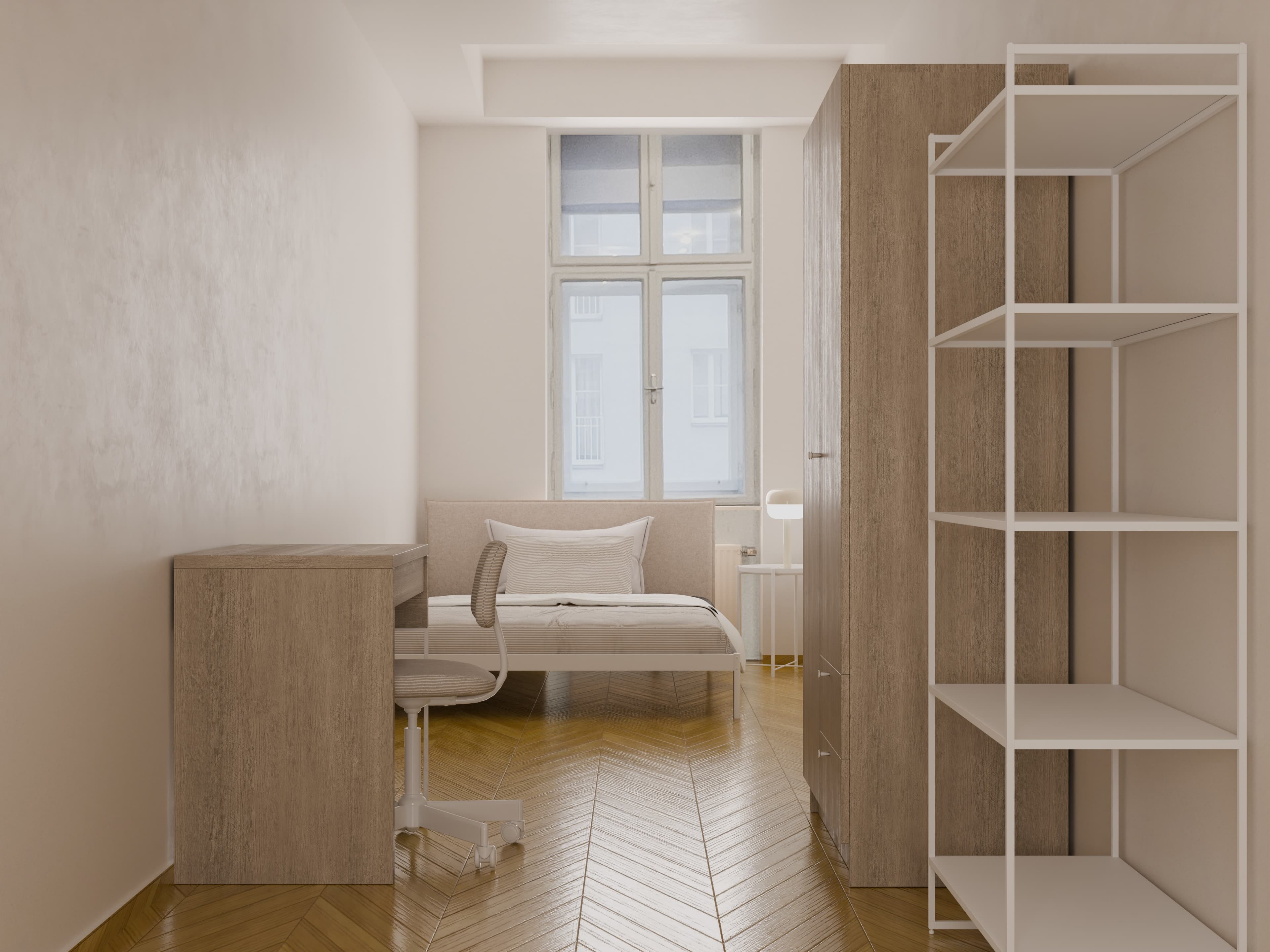 room in apartment