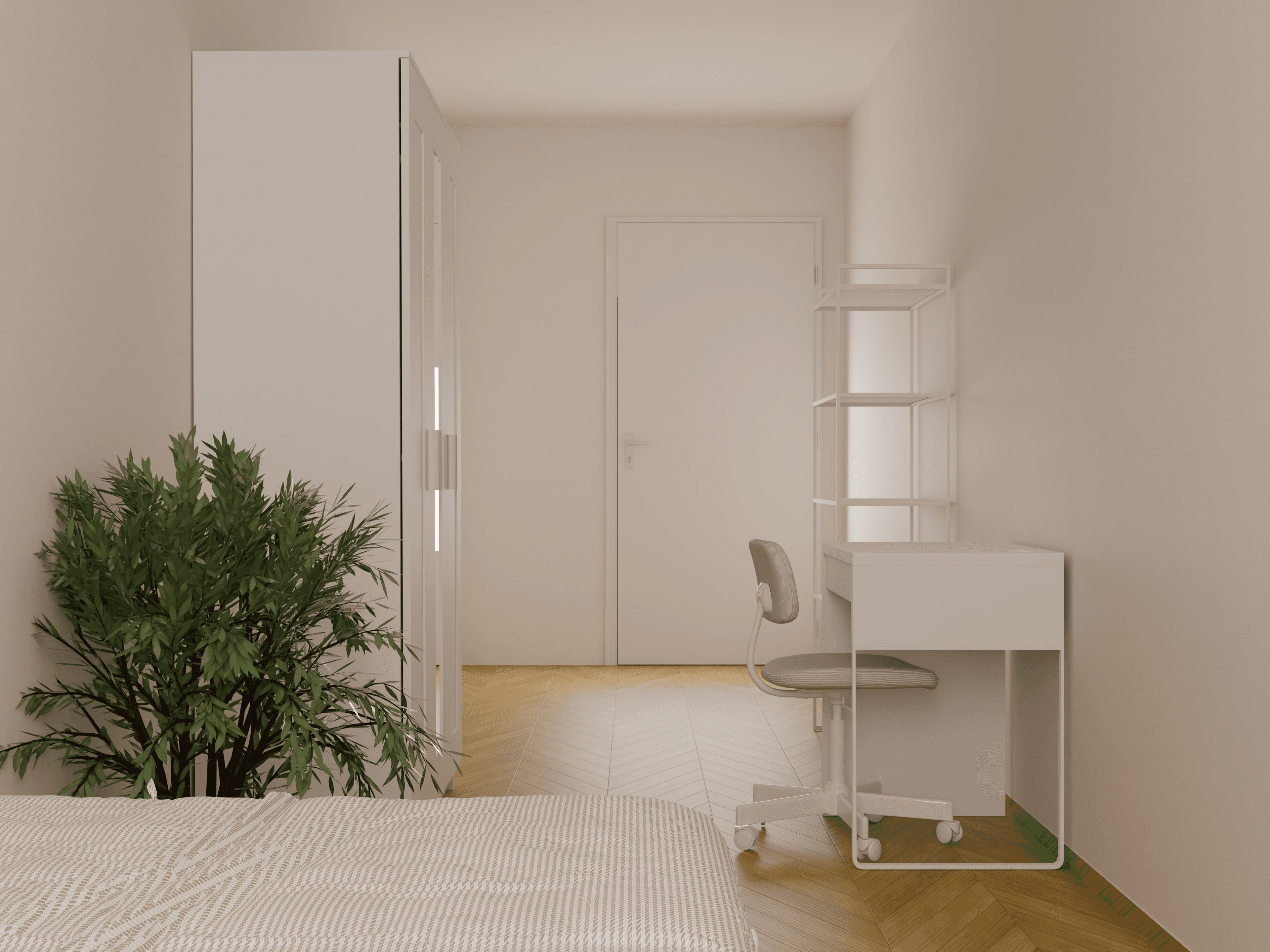 room in apartment