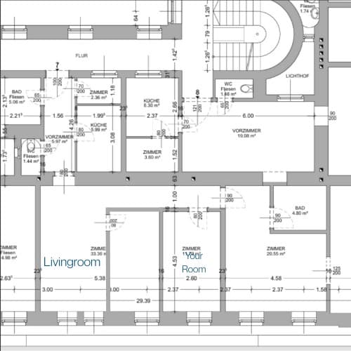 room in apartment