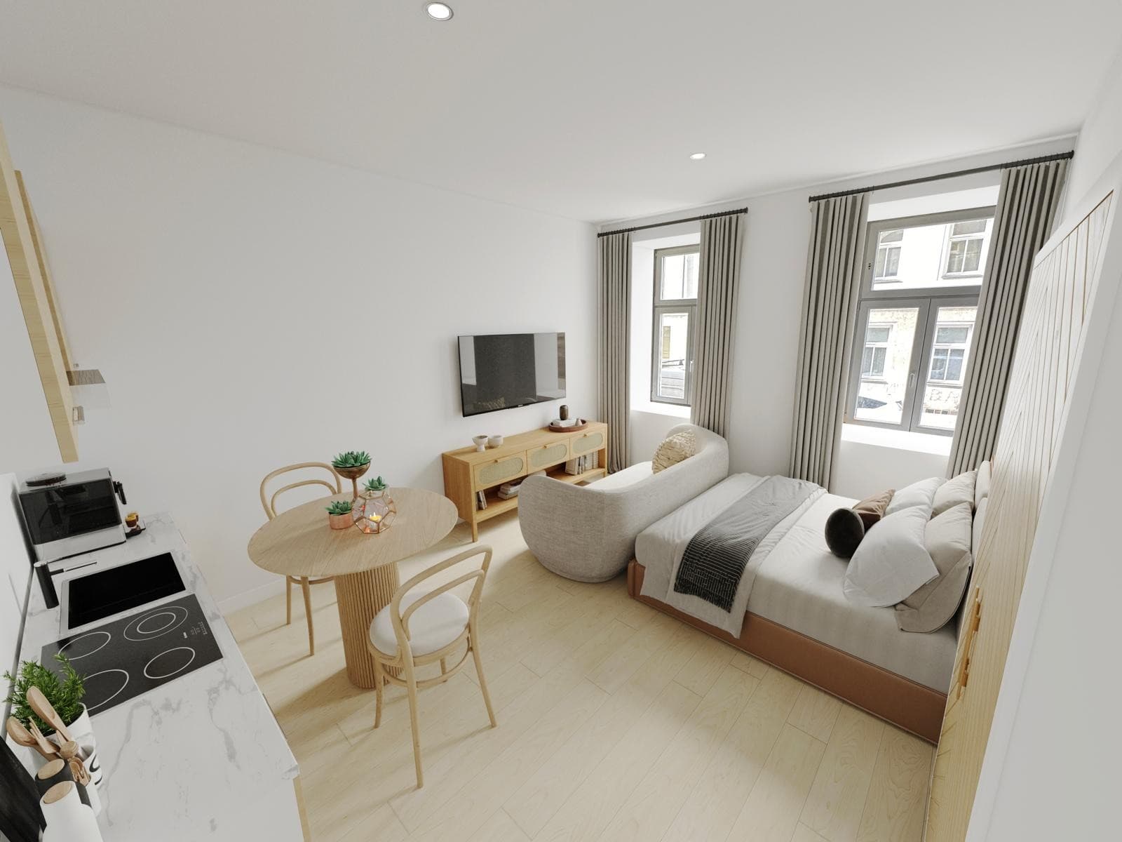 room in apartment