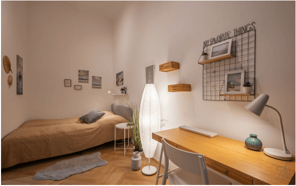 room in apartment
