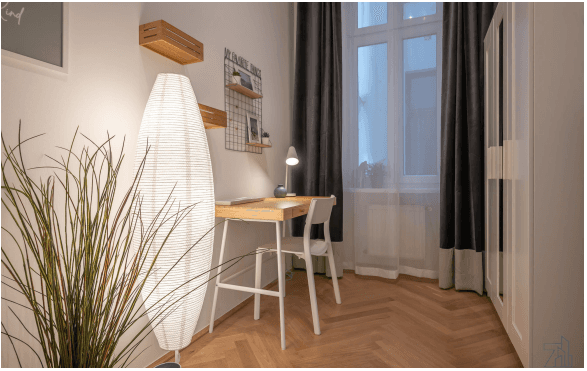 room in apartment
