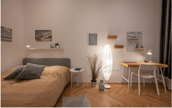 room in apartment